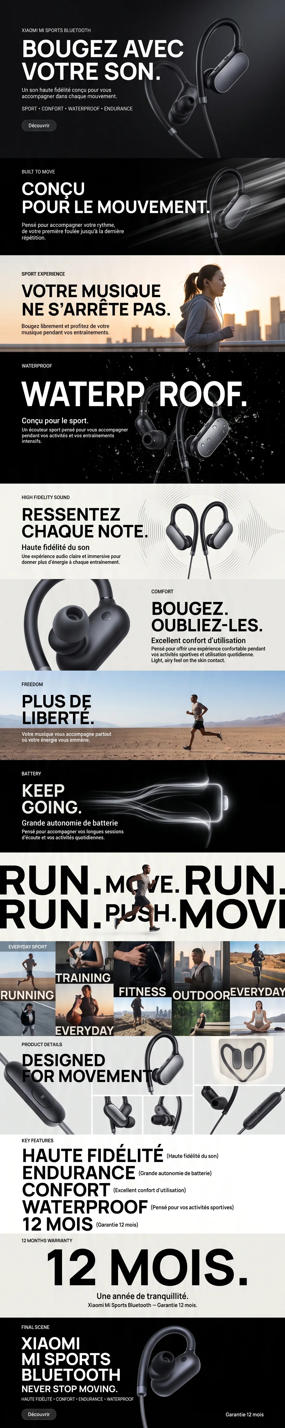 Écouteur Xiaomi Mi Sport