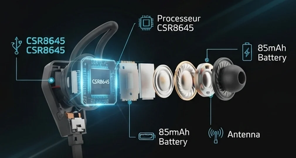CSR8645 et Bluetooth 5.0.