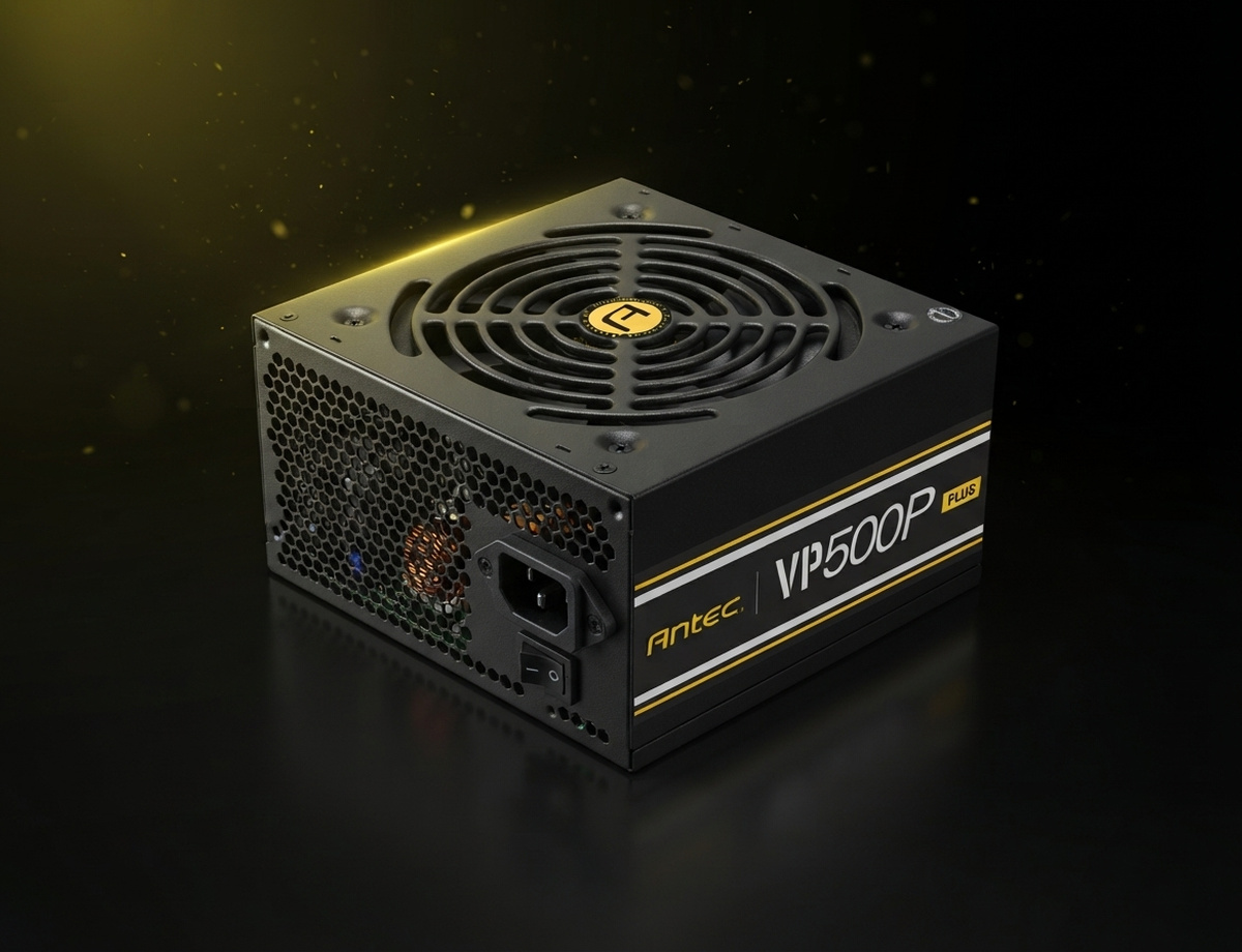 Antec VP500P Plus — Alimentation 500 W 80 PLUS