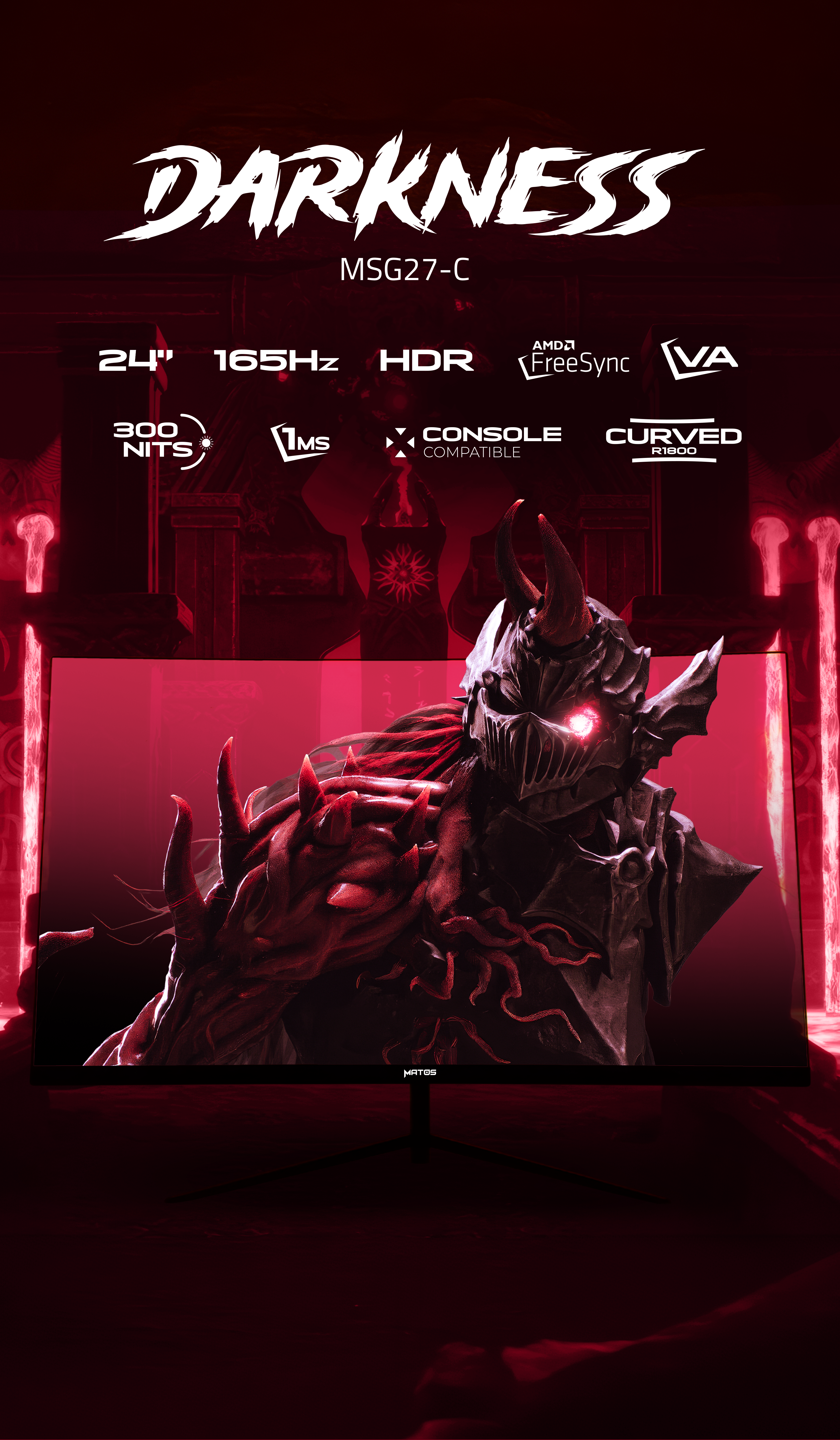 Matos Darkness Curved 165hz